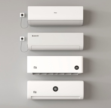 现代空调 壁挂式空调su模型