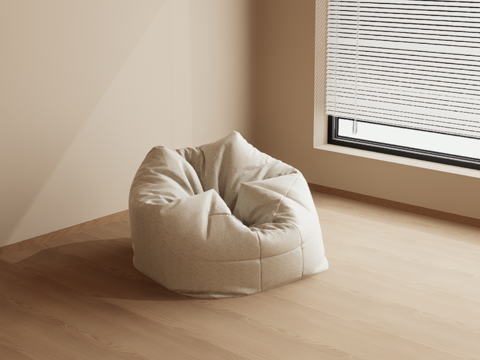 懒人沙发su模型