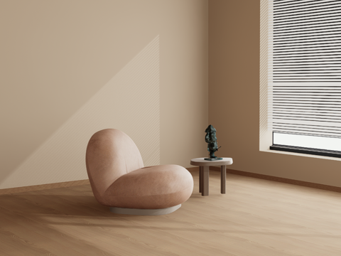 懒人沙发su模型