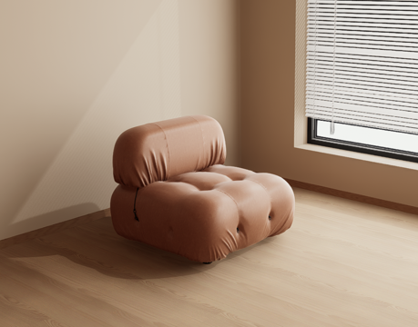 单人沙发su模型