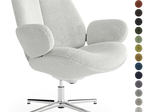  现代意式 Roche Bobois PULP 扶手椅3d模型 