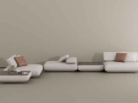  多人沙发su模型 