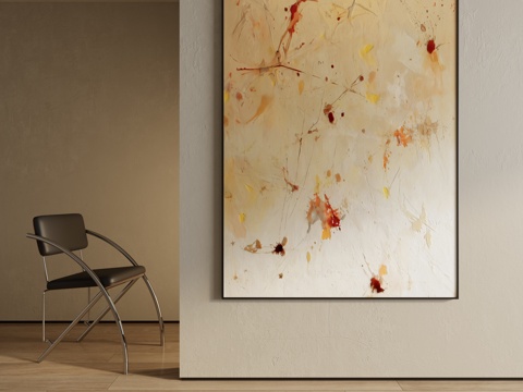  现代装饰画 装饰画 意式装饰画 挂画 现代抽象挂画3d模型 