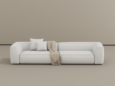  多人沙发su模型 