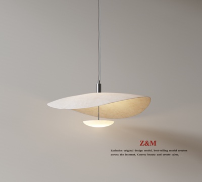  诧寂风餐厅吊灯 艺术吊灯 餐厅吊灯 卧室吊灯 吧台吊灯3d模型 