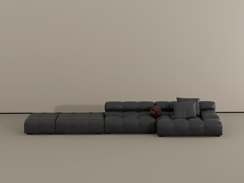 多人沙发su模型