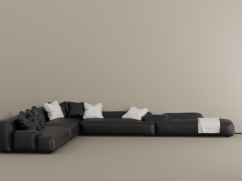 多人沙发su模型