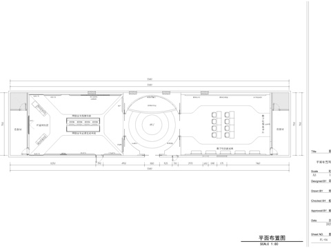 数字科技展厅cad施工图