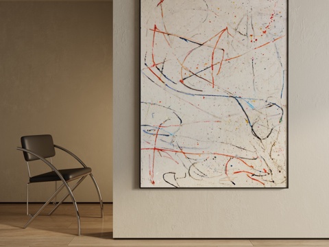  现代装饰画 装饰画 意式装饰画 挂画 现代抽象挂画3d模型 