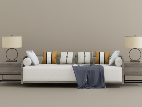 沙发组合su模型