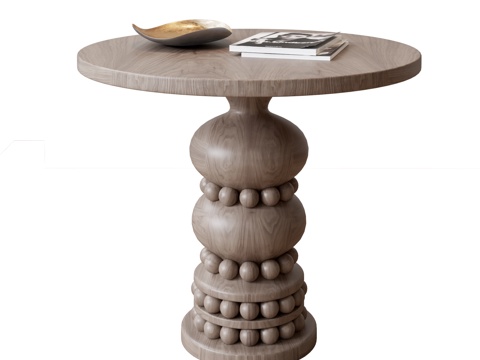 Cosmo原木边几su模型