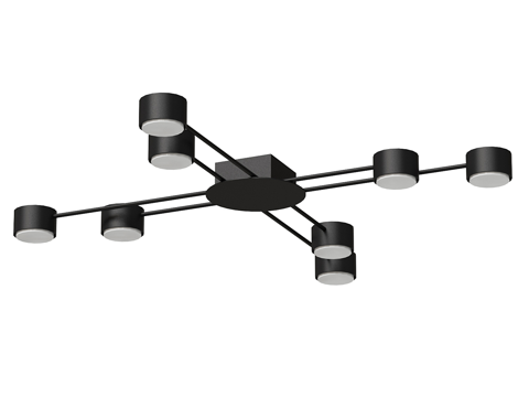  现代简约吸顶灯 吸顶灯 简约吸顶灯 灯3d模型 