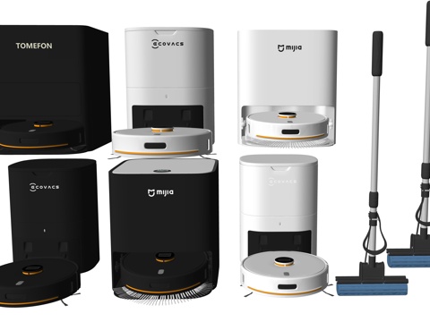 现代扫地机器人su模型