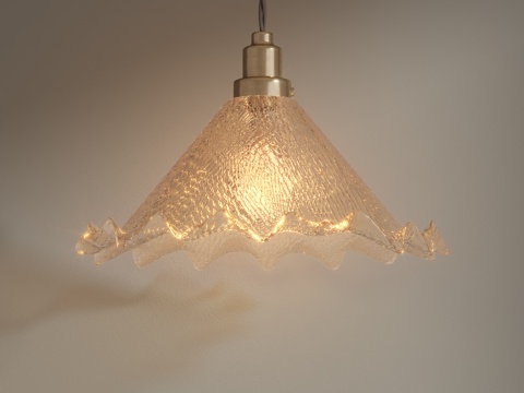 法式复古吊灯su模型