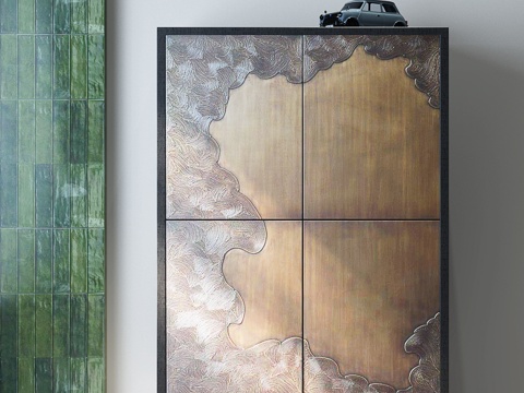 现代中古斗柜 现代中古边柜 现代中古装饰柜 现代中古衣柜su模型