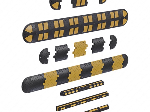  减速带设备套件3d模型 