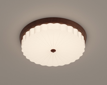 法式中古吸顶灯su模型