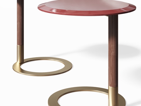  茶几 边几 角几3d模型 