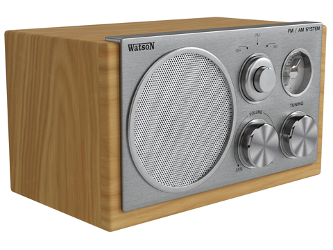  沃森电台 收音机3d模型 