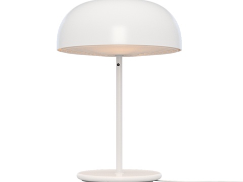  宜家NYMANE台灯白色款3d模型 