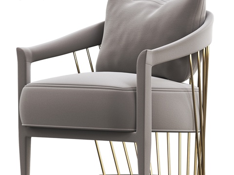  Dorothy扶手椅3d模型 