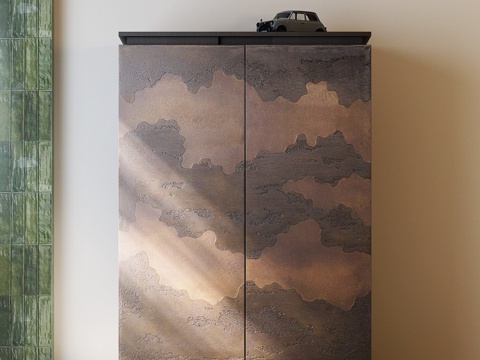 现代中古斗柜 现代中古边柜 现代中古装饰柜 现代中古衣柜su模型