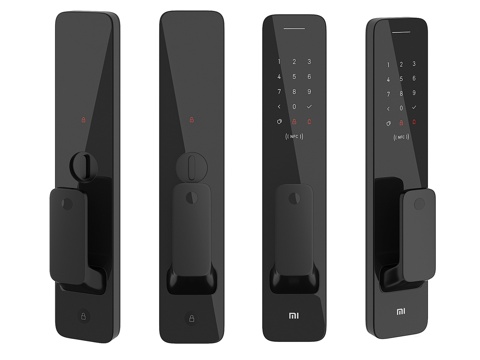 现代米家智能电子锁 小米电子锁su模型