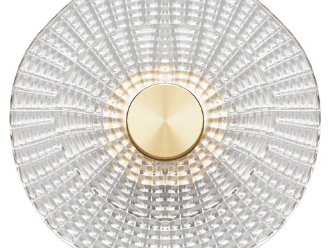  现代简约壁灯 壁灯 简约壁灯 轻奢壁灯 圆形壁灯 玻璃壁灯3d模型 