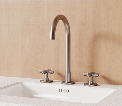 现代水龙头su模型