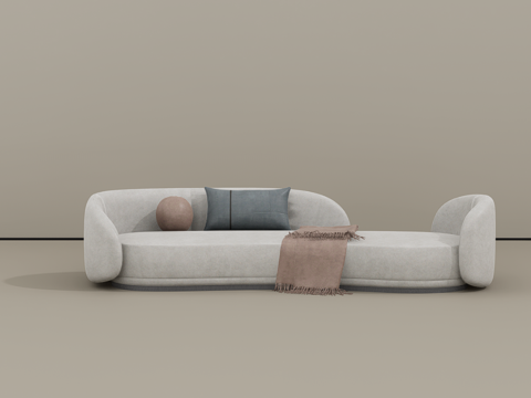  休闲沙发su模型 