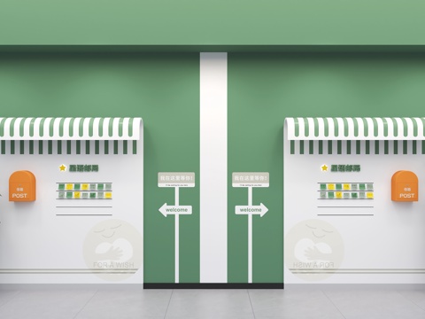  墙面设计 创意墙面3d模型 