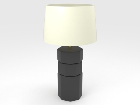  台灯 灯具 家居照明 床头灯 装饰灯3d模型 