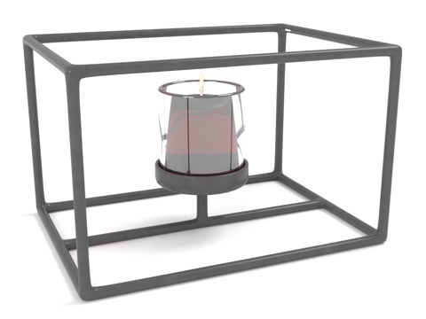  烛台 蜡烛 灯笼 装饰 家居3d模型 