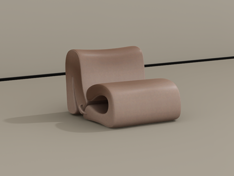  休闲沙发su模型 