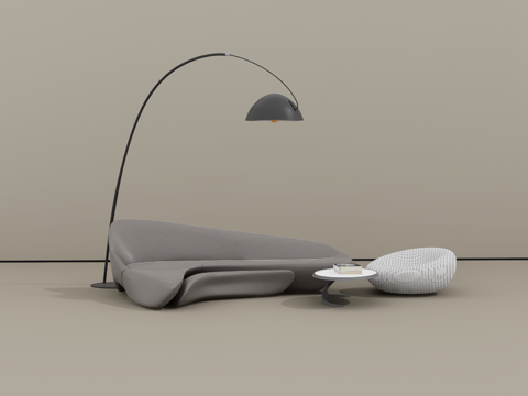 沙发组合su模型