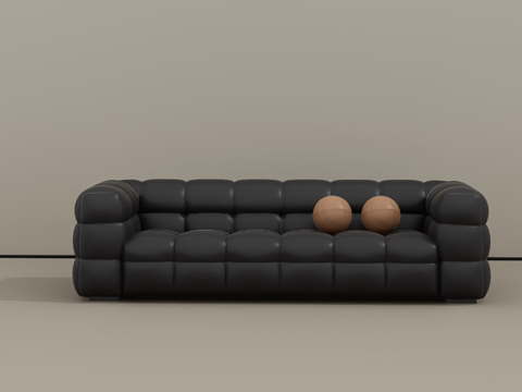 双人沙发su模型