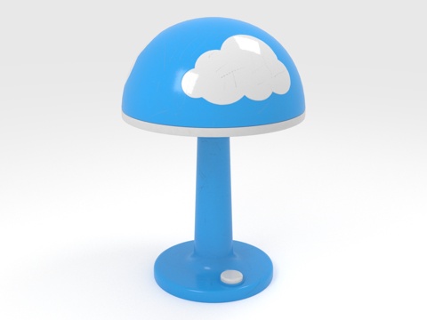  儿童台灯 创意小夜灯 卡通灯具3d模型 