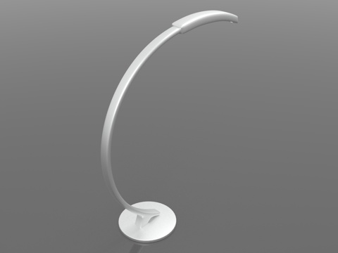  台灯 弧形灯 桌面灯 阅读灯 现代灯3d模型 