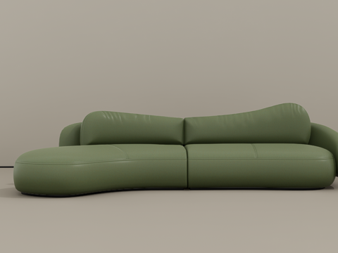  休闲沙发su模型 