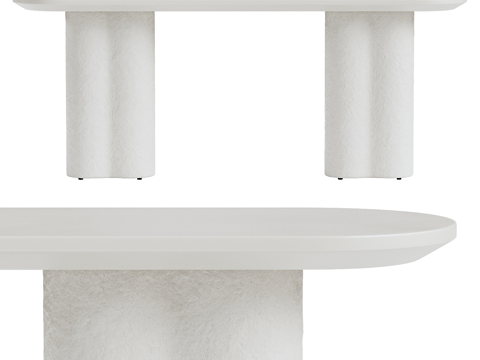  现代侘寂 Tatia 端景台 玄关桌3d模型 