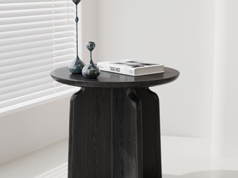 现代复古边几su模型