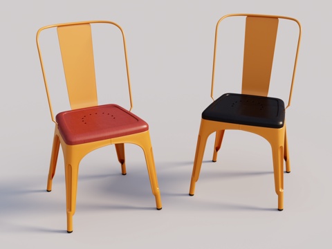  单椅 餐椅3d模型 
