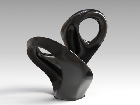 现代雕塑 烤漆雕塑 公园雕塑 主题雕塑 室内雕塑 室内摆件su模型