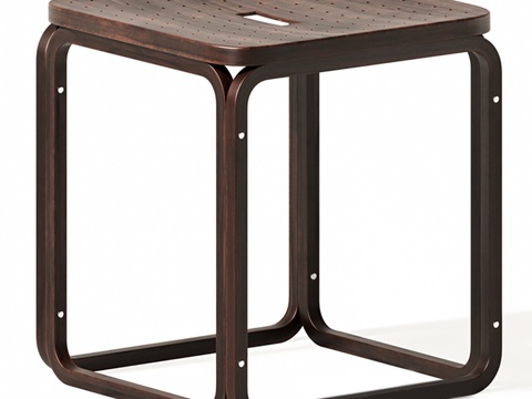  凳子 矮凳3d模型 