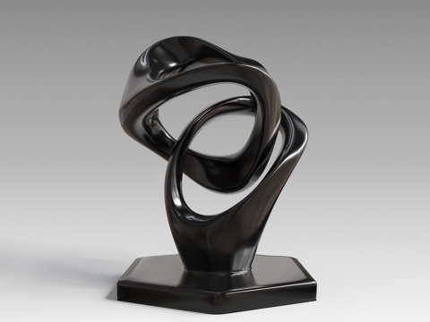 现代雕塑 烤漆雕塑 公园雕塑 主题雕塑 室内雕塑 室内摆件su模型