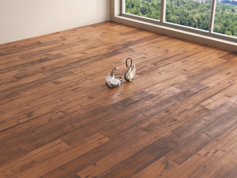  现代木地板 拼花木地板3d模型 