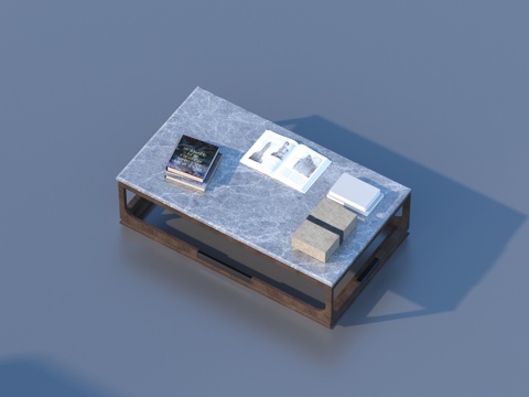  茶几 边几3d模型 