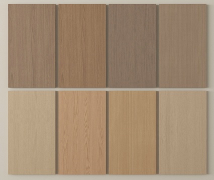  现代木饰面 木饰面护墙板 木饰面背景墙3d模型 