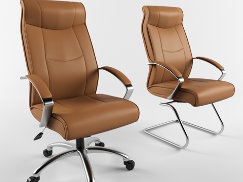  弗洛里亚办公椅3d模型 