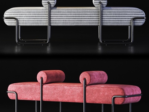  休闲椅 沙发椅  贵妃榻3d模型 